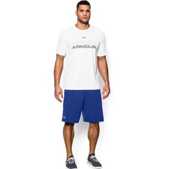 Under Armour - Mens Raid 10" Shorts, size 3XL US mens, color blue. - Picture 1 of 6